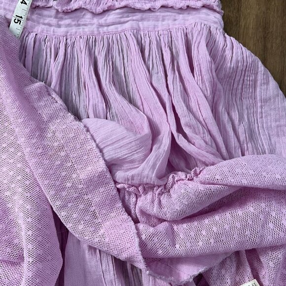 NEW Free People Lilac Babydoll 100 Degree Dress Sz M - Picture 9 of 16